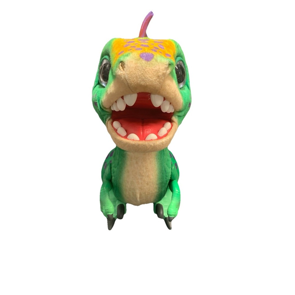 FurReal Friends Muchin Rex Interactive Electronic Pet Sounds Motion Dinosaur